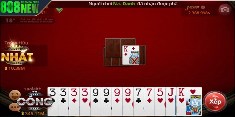 Theo luật chơi sẽ xuất hiện thêm một số quy tắc đặc biệt